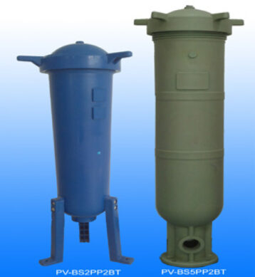 PVPP polypropylene pressure vessels